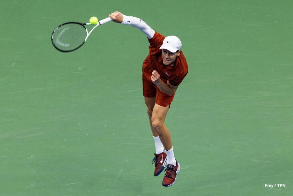 Sinner’s Wide 1st Serves Vanished In The US Open Final vs. Alcaraz