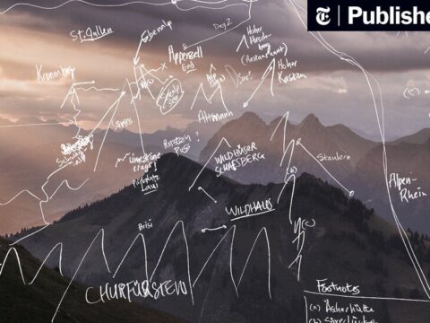 Trekking Across Switzerland, Guided by Locals’ Hand-Drawn Maps